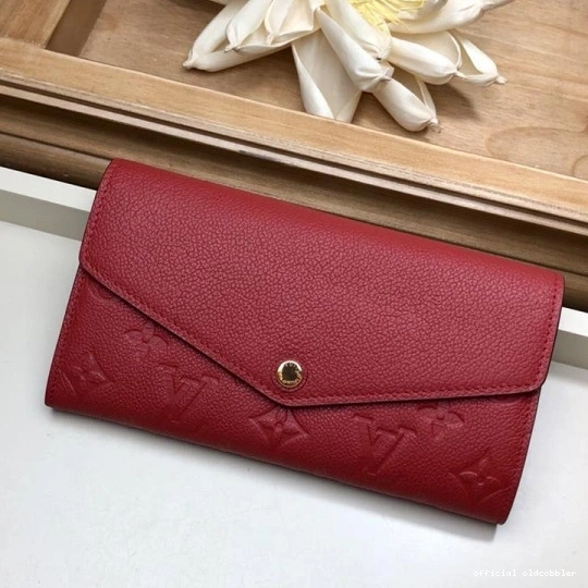 Official oldcobbler VUITTON LOUIS WALLET SARAH 0810